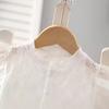 Summer Girls Lace Vest And Bud Shorts Set Fashionable Baby Two Piece Outfit