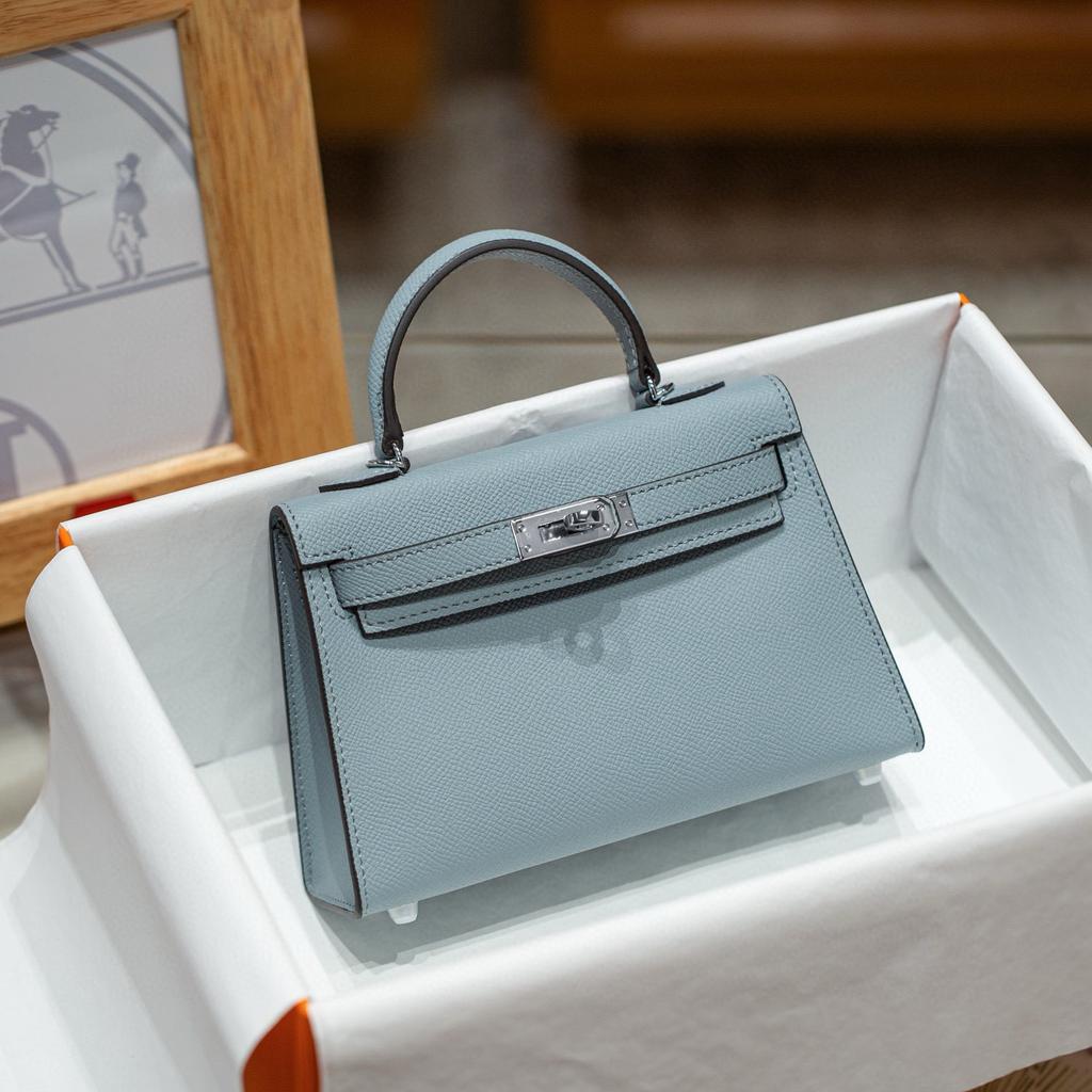 Taštička z ovčí kůže druhé generace 19 cm Imitace pravé kůže Do ruky Malá taštička Dámská Mini přes rameno