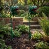 Unique Yard Ornaments for Flower Beds Venus Flytrap Garden Stake, Metal Carnivorous Plant Decor, Weird Gothic Outdoor Path Decorations Home