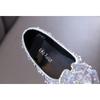 Autumn new style ladylike baby girl children's princess rhinestone single shoes leather shoes dance performance shoes