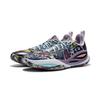 Li Ning DLO2 Cushioning Slip Resistant Rebound Grip Low top Basketball Shoes Unisex Black White Gray ABPW013-7