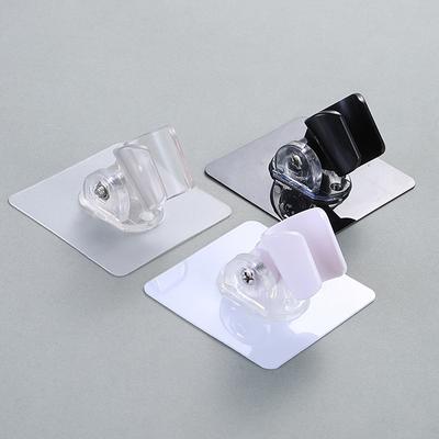 Utile supporto per soffione doccia portatile autoadesivo regolabile, supporto per soffione senza perforazione