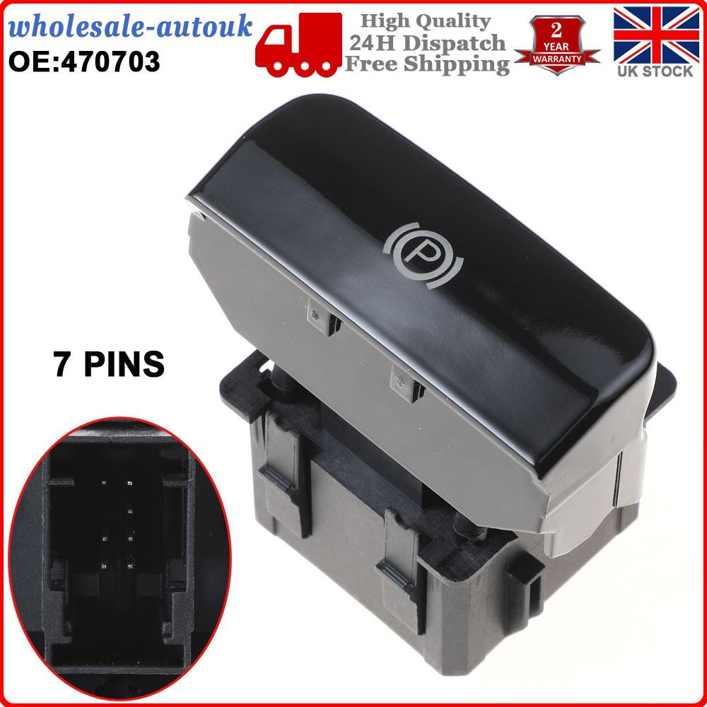470703 Electronic HandBrake Switch Parking Brake For Peugeot 3008 5008 BLACK  UK