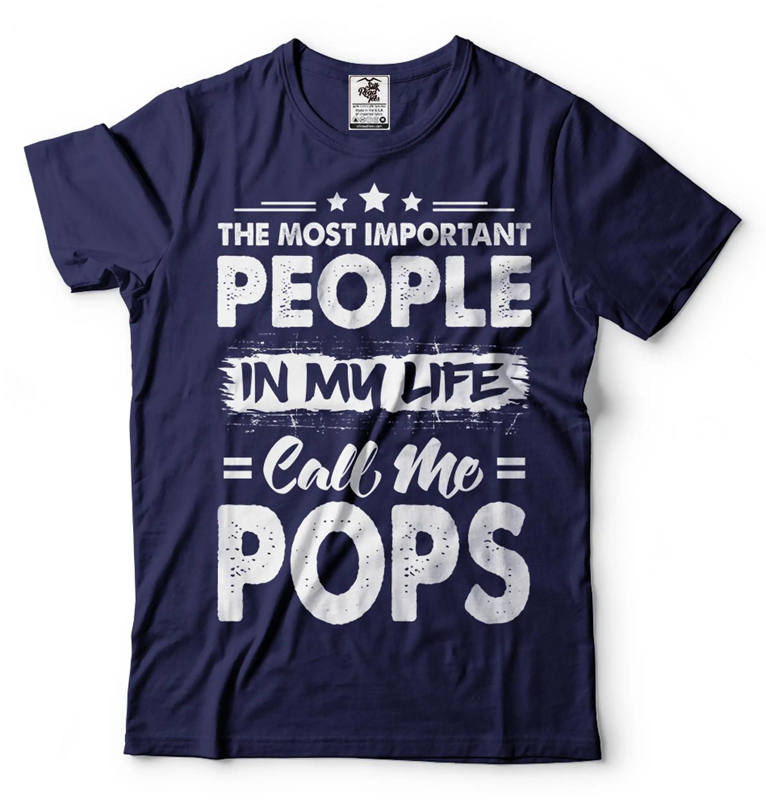 People Call Me Pops Shirt Pops Shirt Pops Gift Grandpa Shirt Papa Shirt Gifts XL