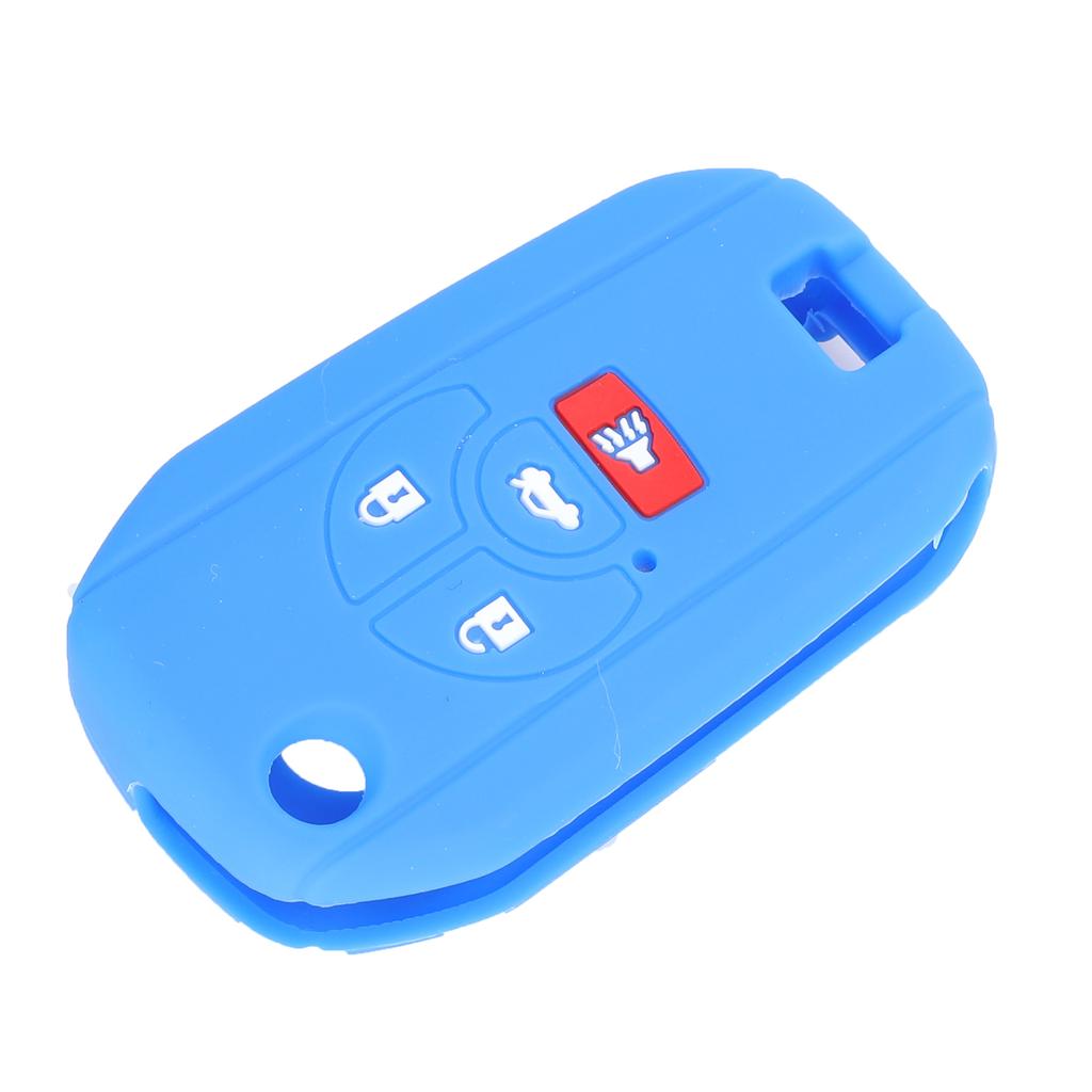 Jingyuqin 4B Remote Car Key Silicone Cover Case For Nissan Altima Maxima Sentra Versa Holder Styling Flid Folding