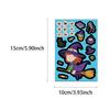 8-Sheet Cartoon Halloween Face-Changing Stickers for Phone Cases & Laptops