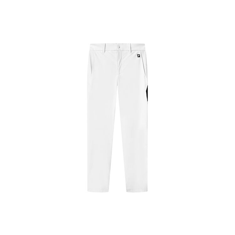 FILA Athletics Golf Woven Straight Fit Pants Men bottoms Jade-White A11M135809F-WT L