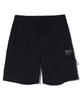 RAYFIKERS Double String Cargo Shorts Black (Mo2Pu383-076)