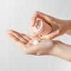 Inverted Lotion Bottle with Locking Cap Screw Bottle Mouth Design