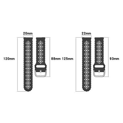 20mm 22mm Λουράκι Ρολογιού Για COLMI P71 Λουράκι Για COLMI M42/C81 C60 C61/I31/P68 P73/P28 Plus Λουράκια Ρολογιών Σιλικόνης Βραχιόλι Αξεσουάρ
