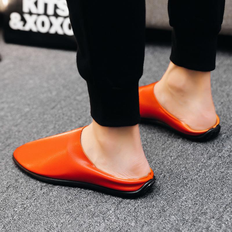 Doudou Schuhe weiche Sohle atmungsaktiv Freizeitschuhe einfarbig soziale flache Schuhe Studenten Persönlichkeit Freizeit Schuhe Herren
