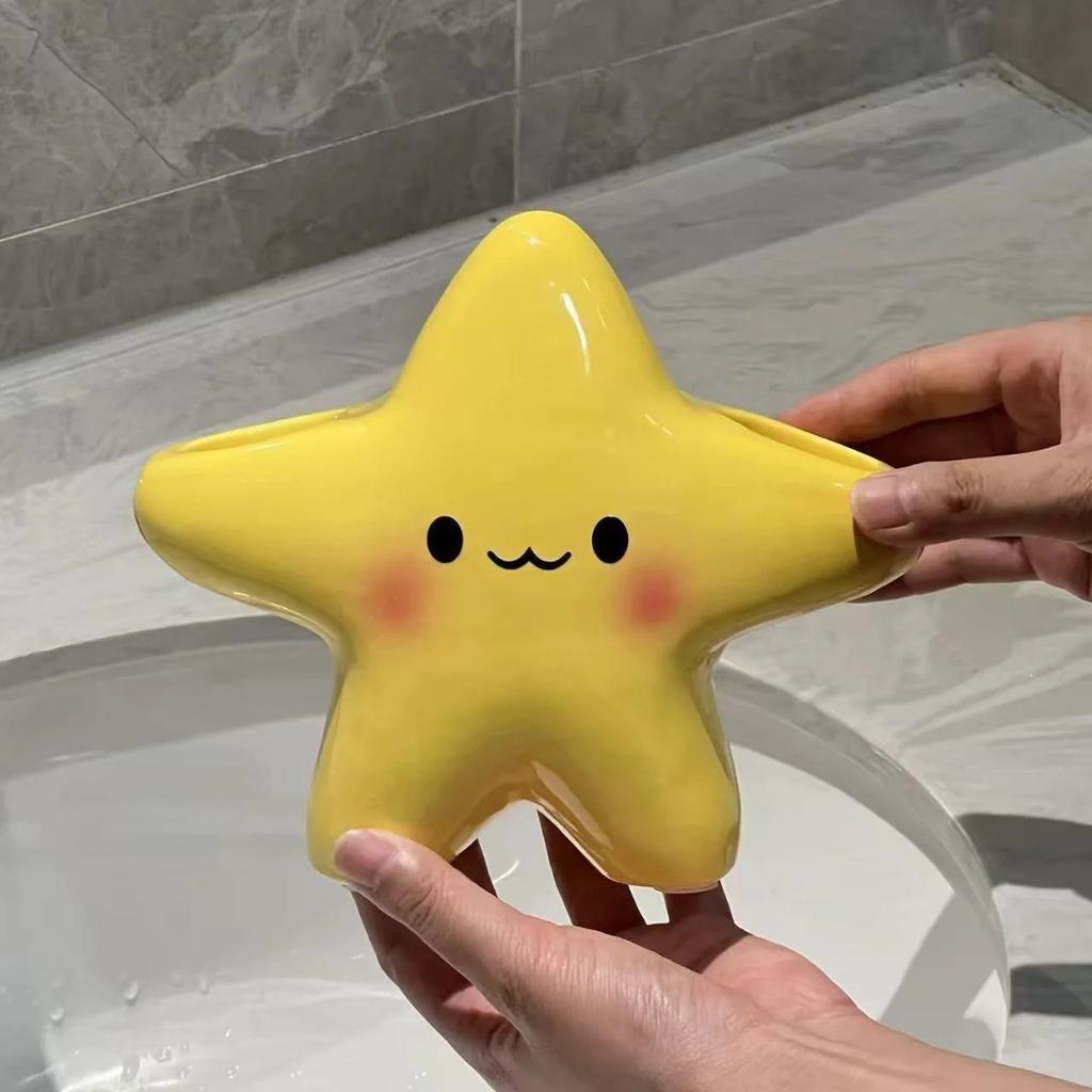 Creative Holder Star Shaped Waterproof Electric Toothbrush Holder Space Saving Portable Toothbrush Storage Rack New Year Gifts