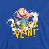 Rugrats Mens Tommy Pickles Has A Plan Hoodie