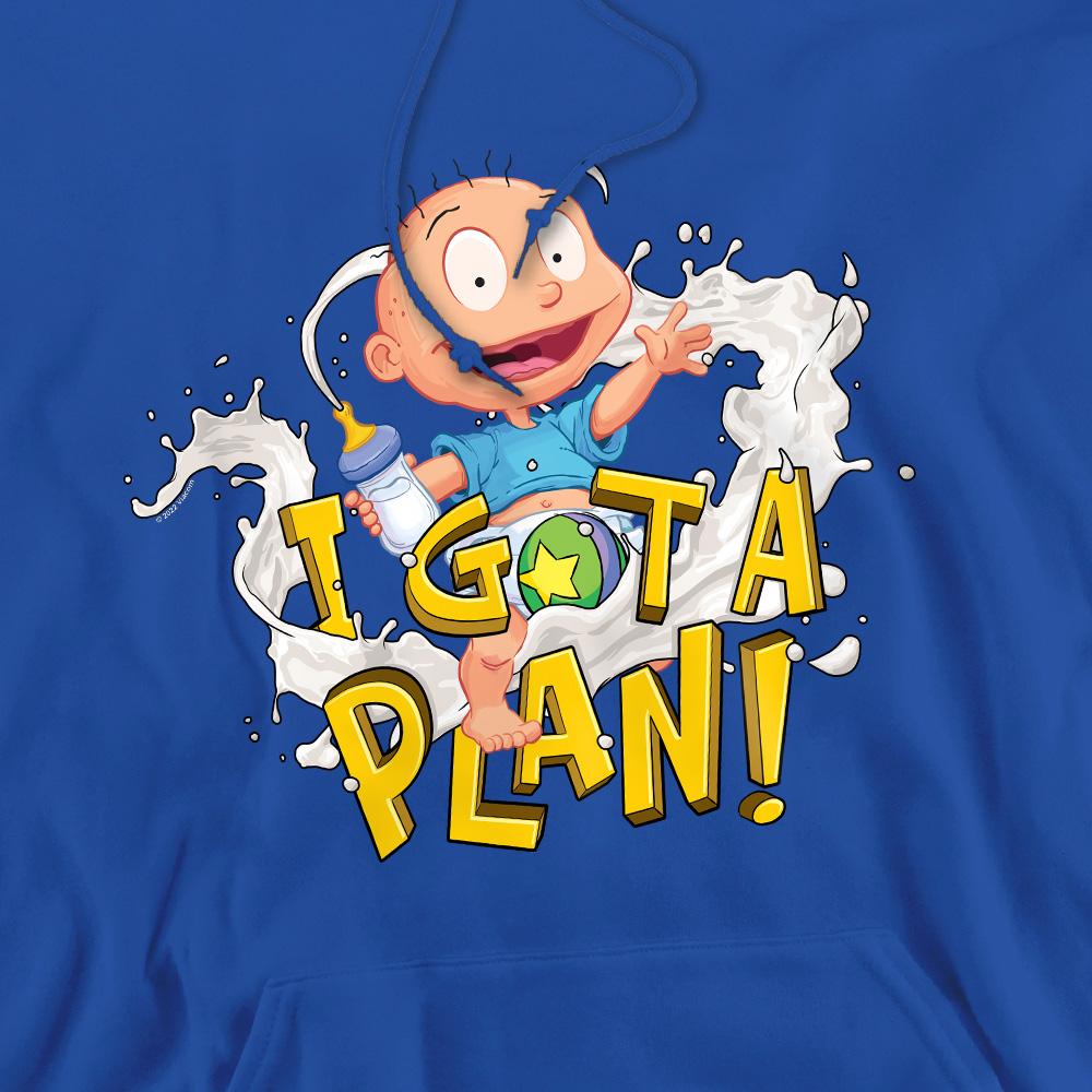 Rugrats Mens Tommy Pickles Has A Plan Hoodie
