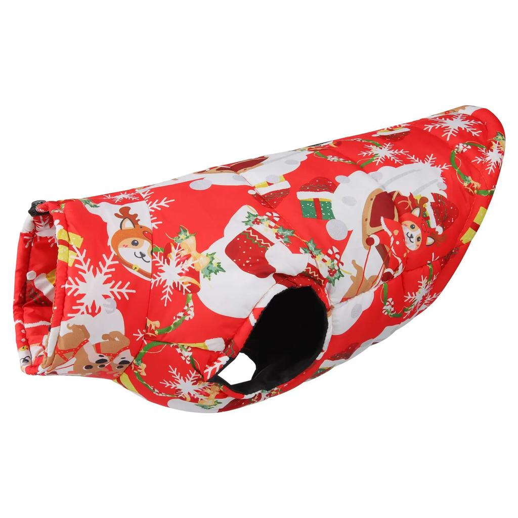 Zimní vesta pro mazlíčky ,Bunda na zip Vodotěsný kabát pro mazlíčky ,Bavlnou polstrovaná bunda pro psy Oblečení pro psy odolné proti větru Kostým pro velké psy