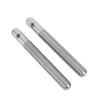 Bonnet Pin Plate Lock, Stainless Steel Engine Hood Pin Plate Bonnet Lock Clip Kit