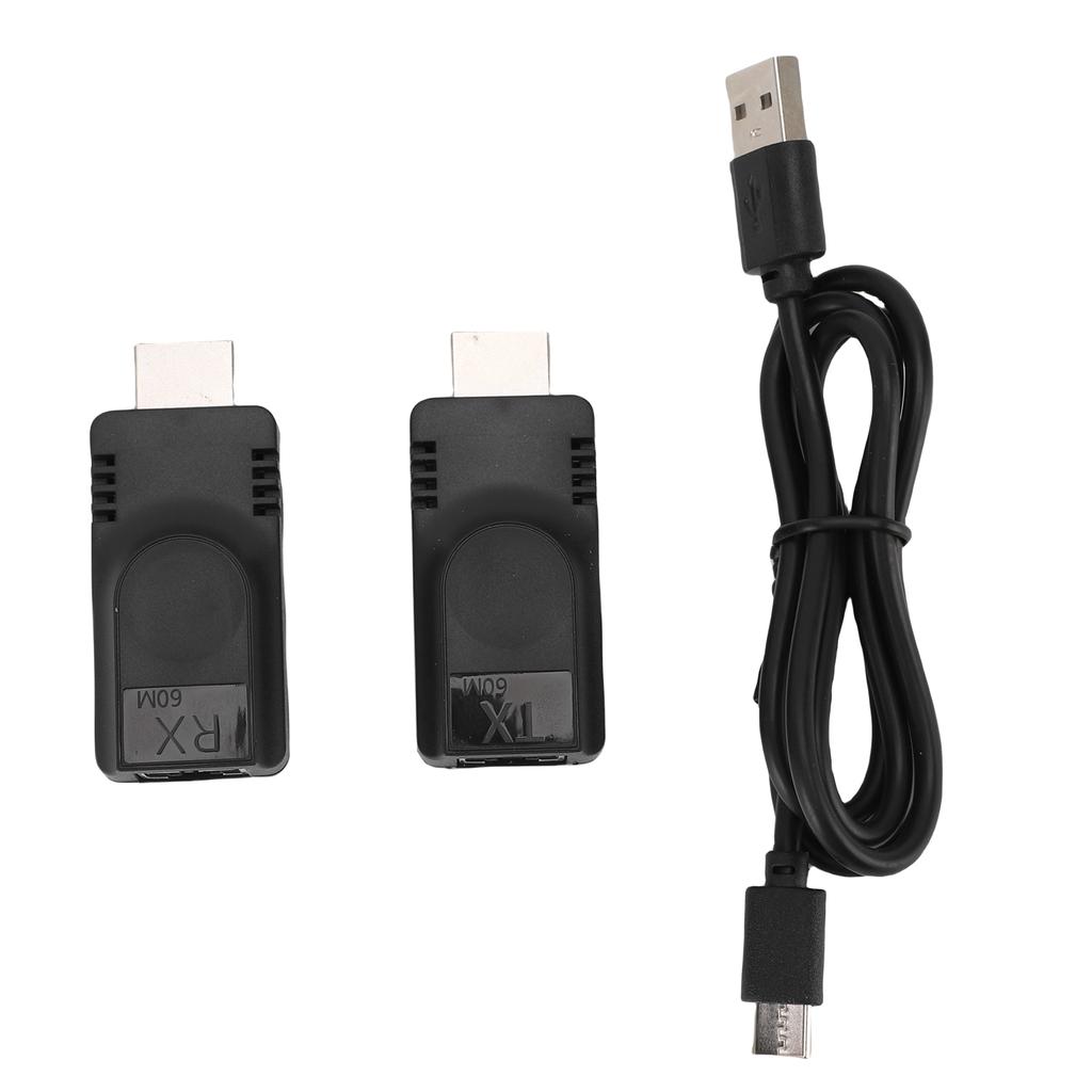 HD Multimedia Interface Extender Over Single Cat5e 6 1080P At. 60Hz 196.85ft Transfer Distance for