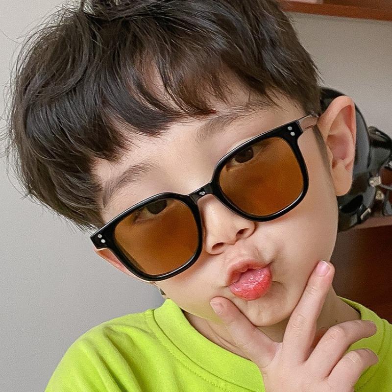 New Fashion Sunglasses Girls Boys Square Vintage Children Sun Glasses Baby Shades Mirror Goggles Eyeglasses UV400 Eyewear