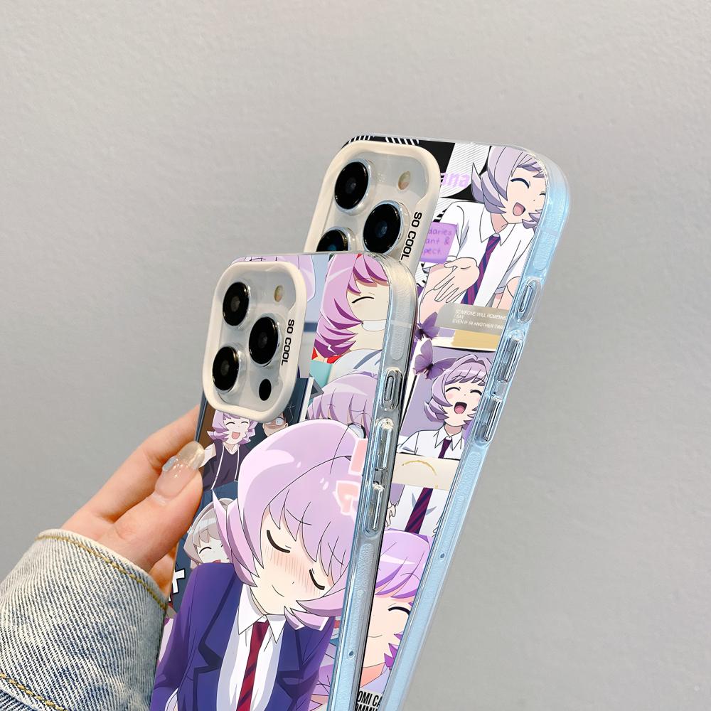 Anime Najimi Osana Mobile Phone Case for iPhone 17 16 15 14 13 12 11 X XR XS 8 7 Air Pro Max Plus White Translucent Cover