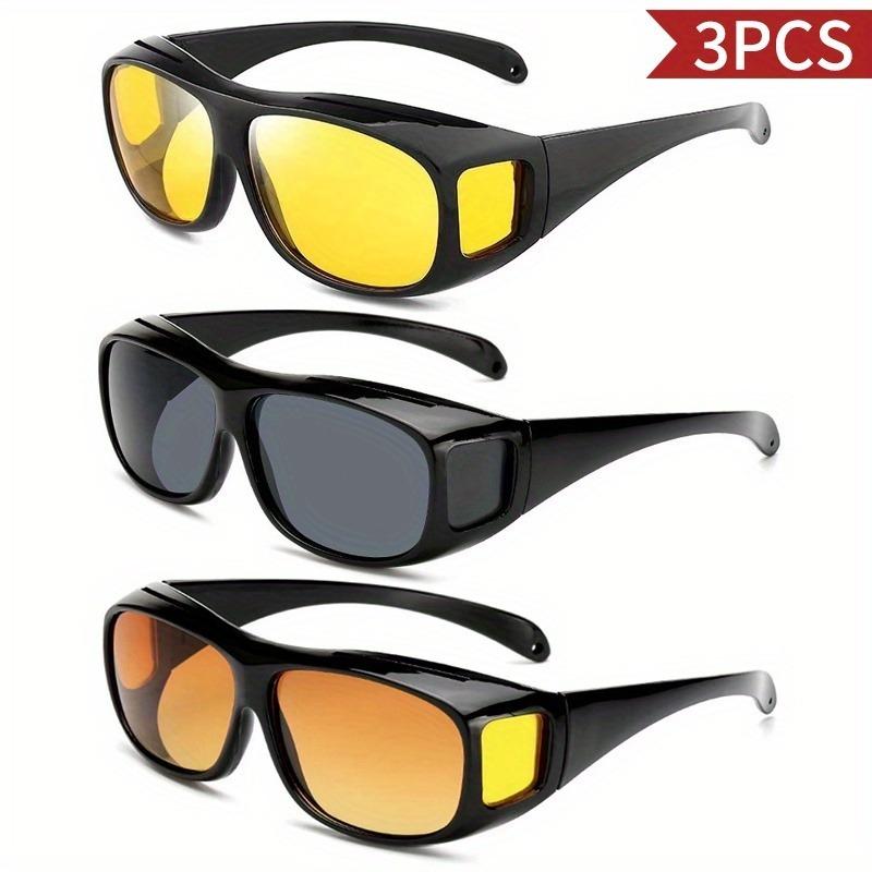 

3 Piece Retro Style Night Vision Surround Glasses Set Night Vision Glasses Are Suitable for Decoration Day and Night