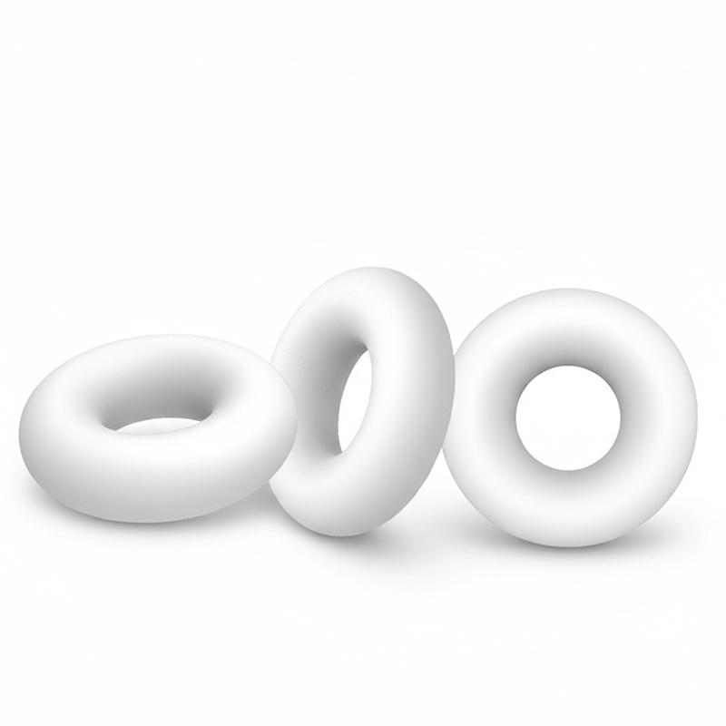 3 PCS/Set Penis Rings Delay Ring for Men, Male Delay Ejaculation Lasting Pleasure Adjustable Penis Sex Toy for Couples