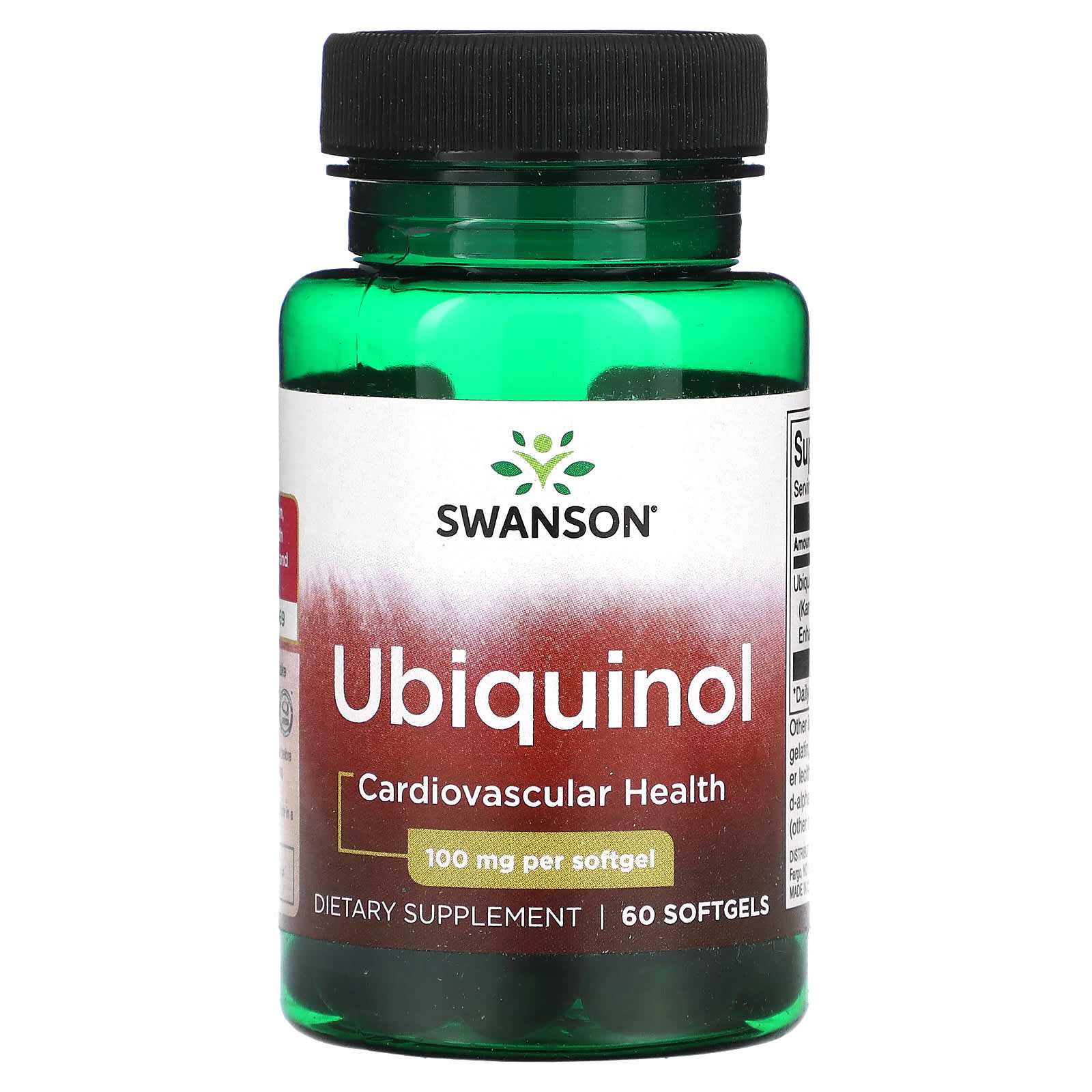 

Ubiquinol, 100Mg, 60 Softgels