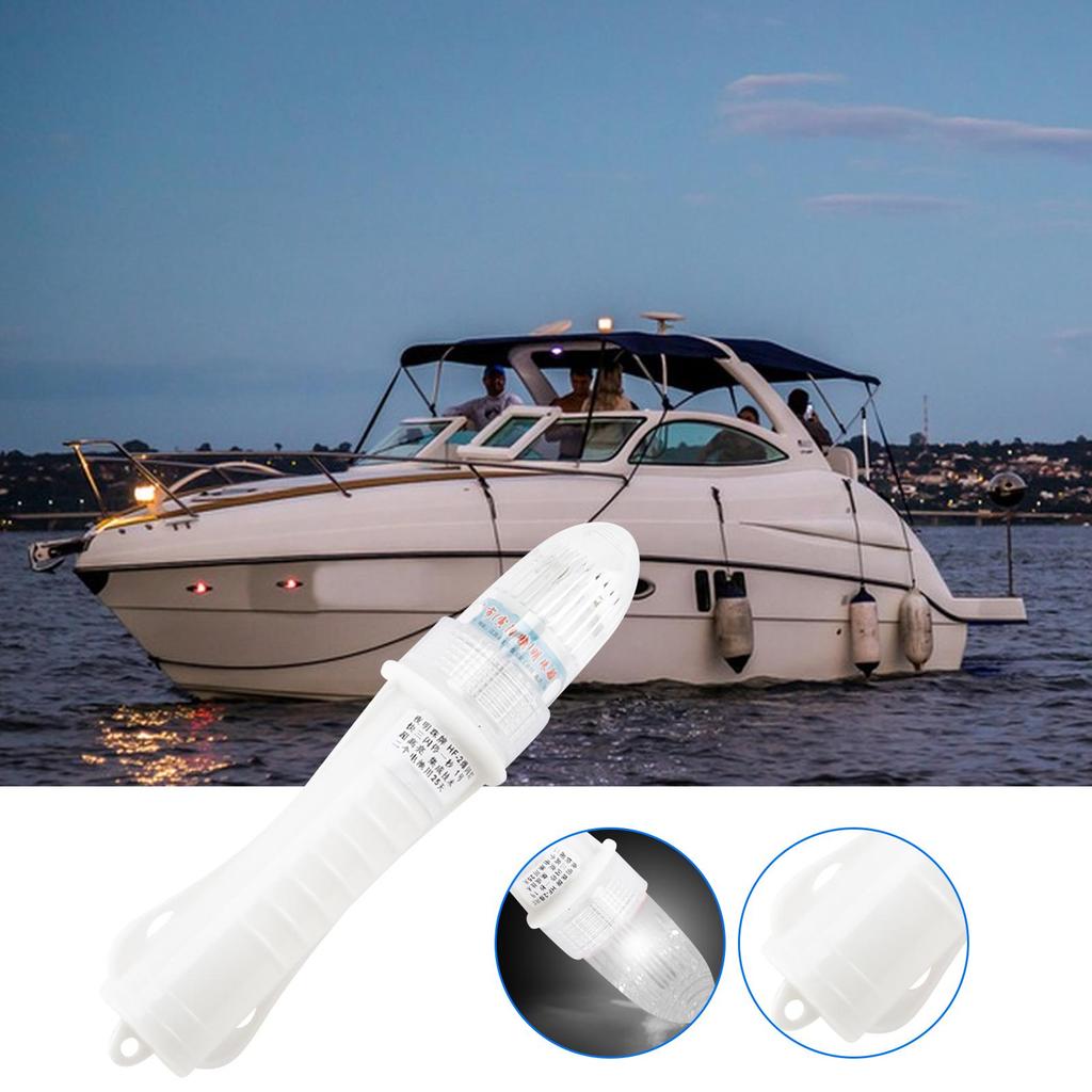 Marine Flares Kayak Light Survival Light Waterproof Buoy Flashing Signal Accessories For Roadside Docking Boating