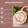 3ML 3pcs Woodworking Burning Pen, Wood Pyrography Pen Burning Effect  Pen, Wood Marking Pen, Art Marker, Pyrography Pen