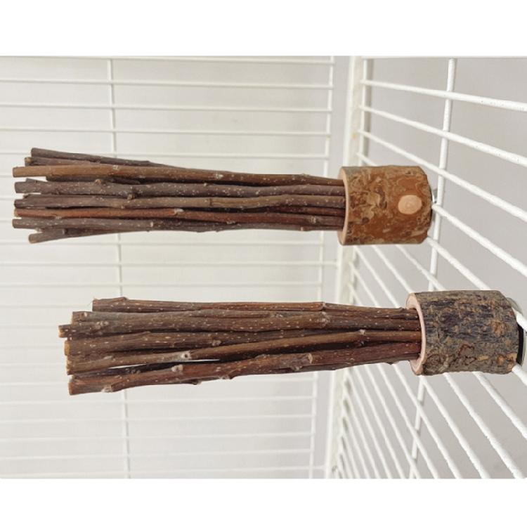 Multifunctional Parrots Stand Branch Grinding Scratchers Toy for Conure