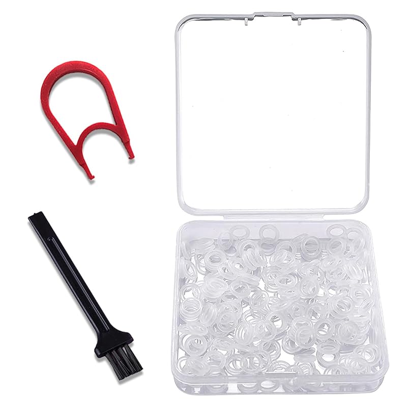 

mechanical keyboard silencer ring shock absorption ring Keycap removal Mechanical keyboard 3-in-1 maintenance tool Silicone sound damper O-ring 200pcs