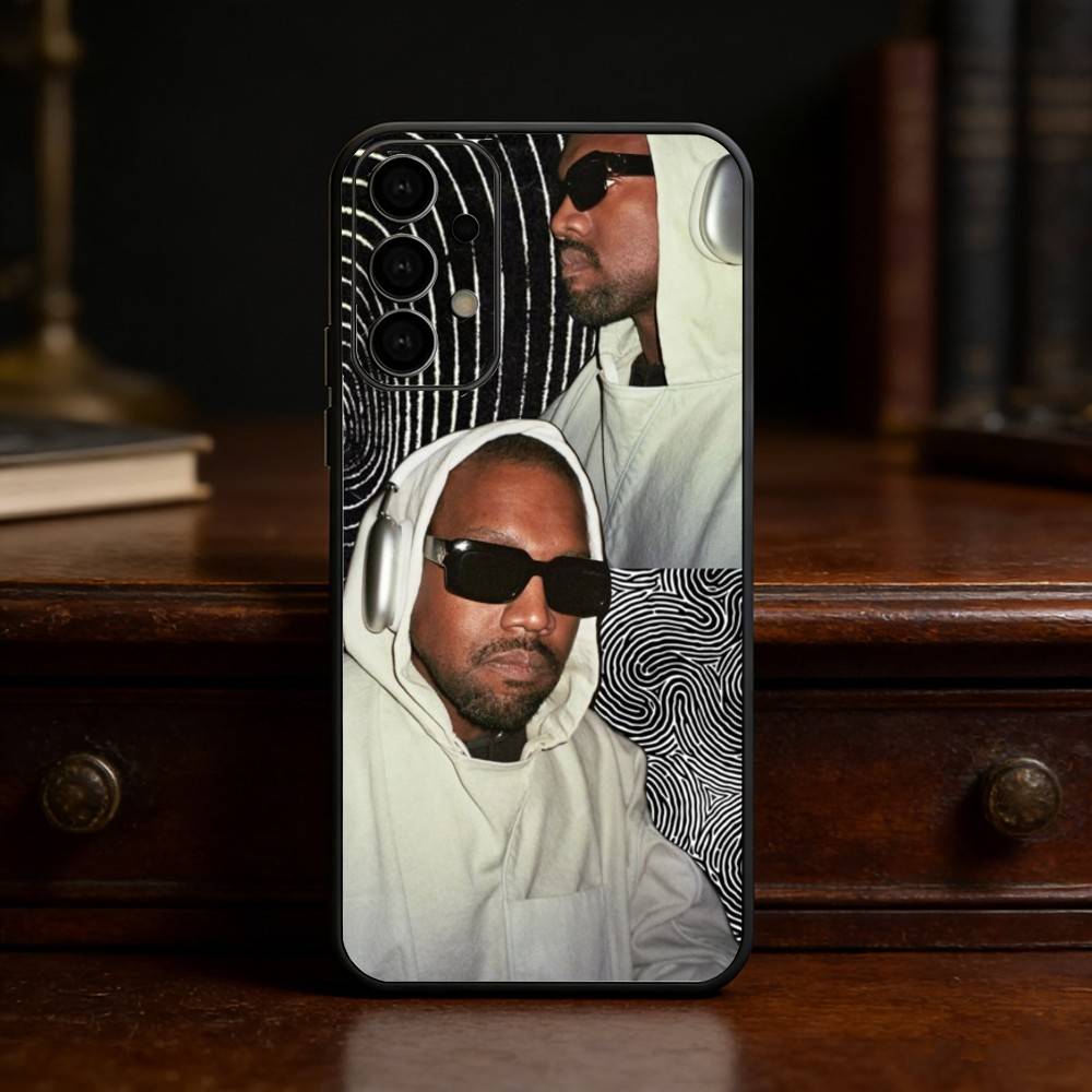 Lustige Sänger Kanye West Ye Klare Handyhülle Für Samsung S25,24,23,22,30,21,10,9,Ultra,Plus,Lite Weiche Schwarze Hülle