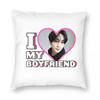 I Love My Boyfriend Jungwon Square Pillowcase Polyester Linen Velvet Pattern Zip Decorative Throw Pillow Case Home Cushion Cover