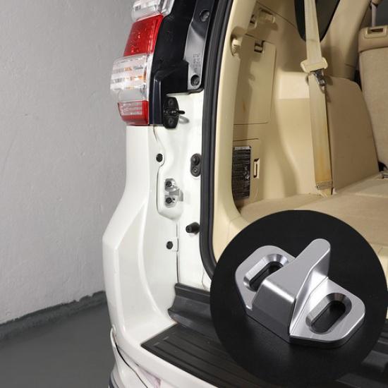 Silver Car Rear Door Tailgate Stopper For Toyota Land Cruiser Prado 10-17