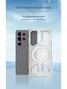 Compatible Samsung S25 ULTRA/S25 EDGE Magnetic Transparent Airbag Anti-fall Case