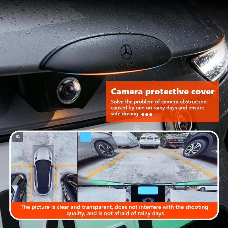 NRZV5 For Benz Car Reverse Parking Camera Protective Cover Sticker Fit Accessories Exclusive AMG W124 W203 W204 SPRINTER V CLASS VIANO
