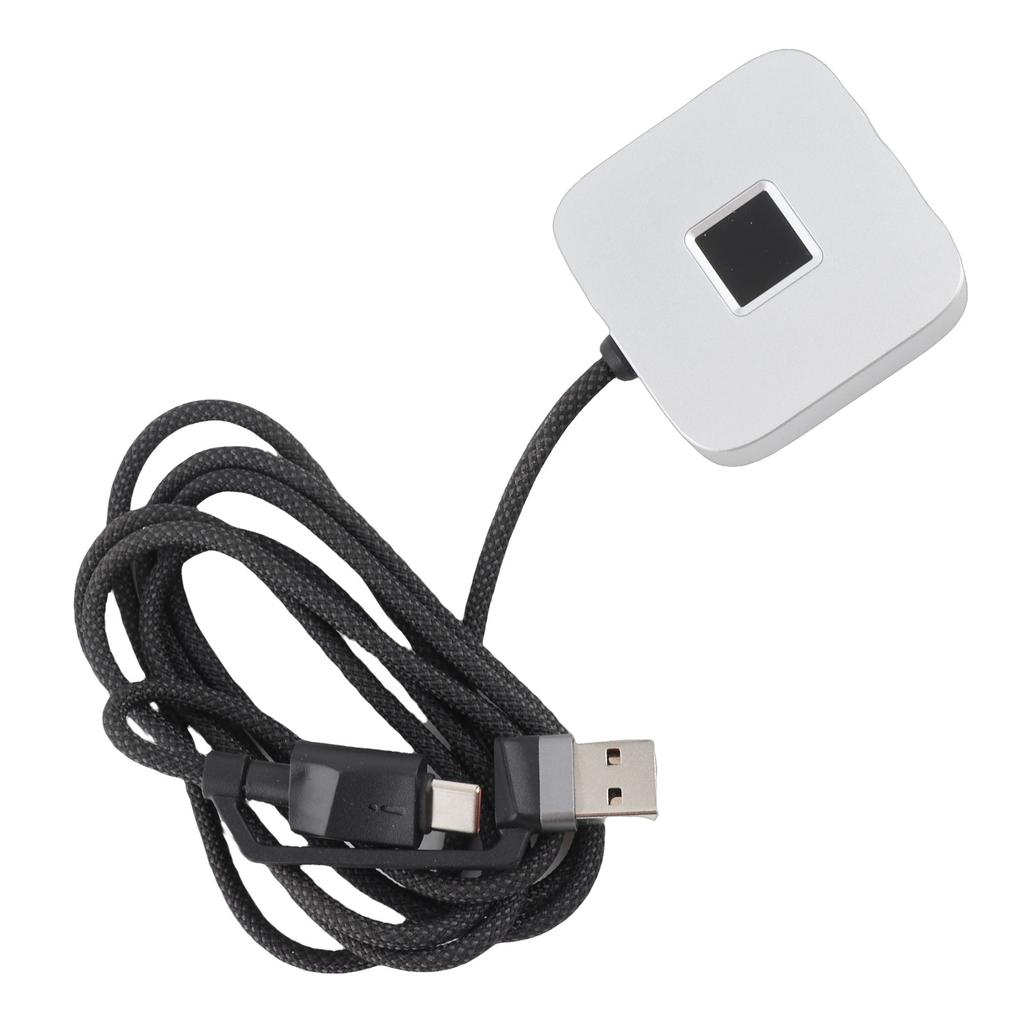 USB Fingerprint Reader for PC 360 Degree Touch Fast Recognition Biometric Fingerprint Scanner Dongle Support for