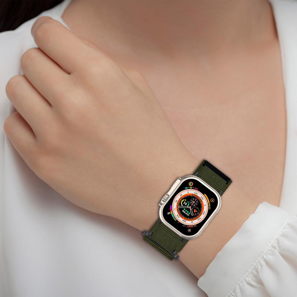 Trail Loop for Apple Watch Band 45mm 44mm 49mm 40mm 41mm 38mm 44 Mm Nylon Bracelet iWatch Series 9 8 7 6 5 4 3 Se Ultra 2 Strap