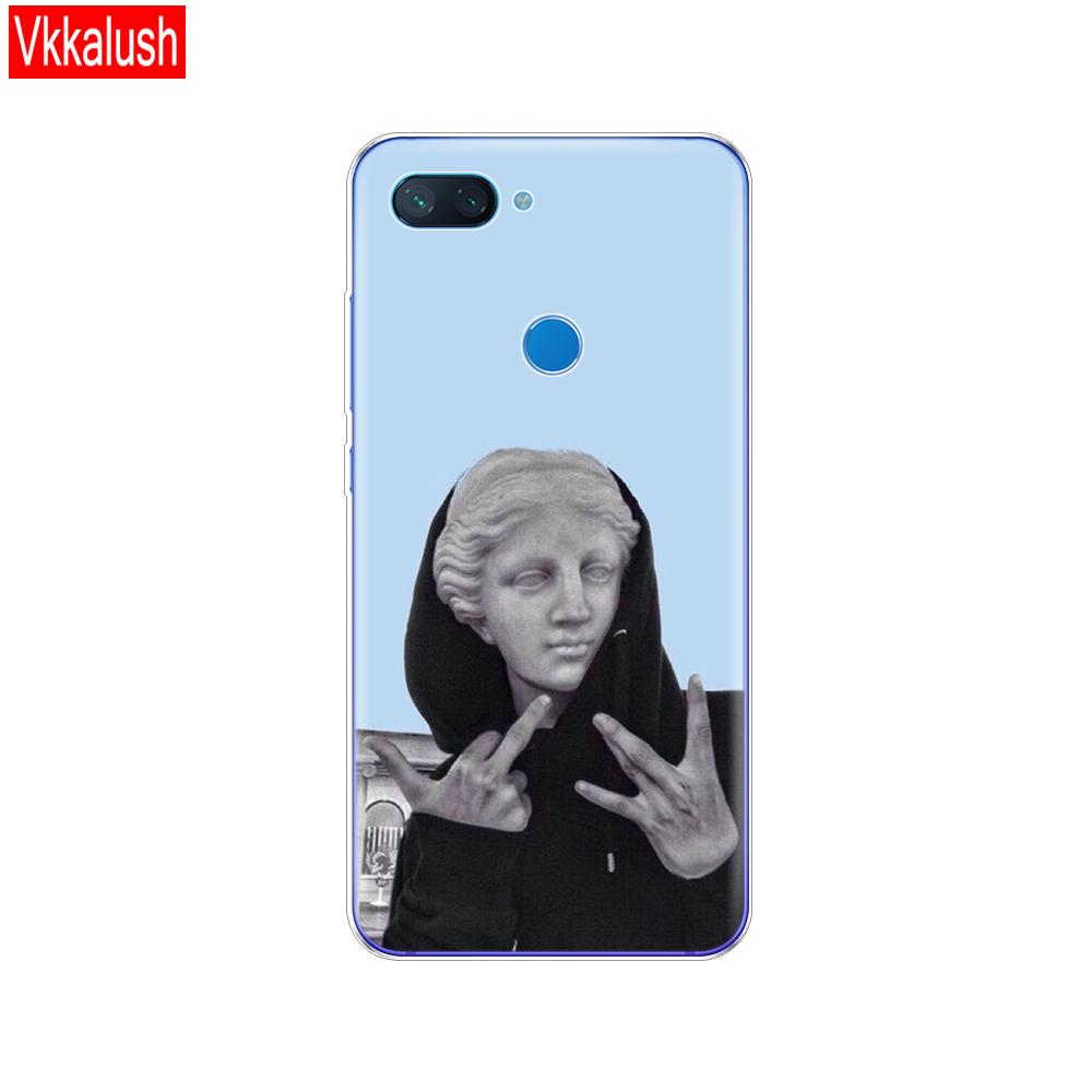 Silikonhülle Für Xiaomi mi 8 LITE Hülle 6,26 Zoll klar TPU niedliche Hülle Für Xiaomi mi 8 lite Rückseite Für Xiaomi mi8 coque capa