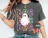 Comfort Colors® Halloween Boo Neon T-Shirt, Neon Halloween Ghost Shirt, Halloween Ghost Neon Shirt, Halloween Party Shirt, Boo T-Shirt,Ghost