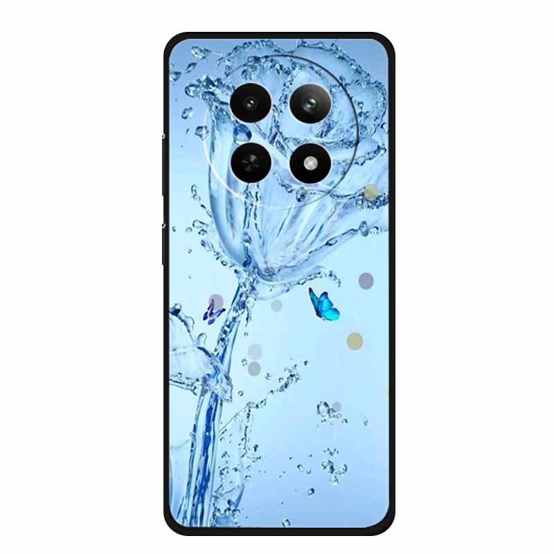 For Realme 13+ 5G Case Animals Soft Silicone TPU Phone Cases Back Cover For OPPO Realme 13 Plus 5G RMX5002 Wolf Protector Coque