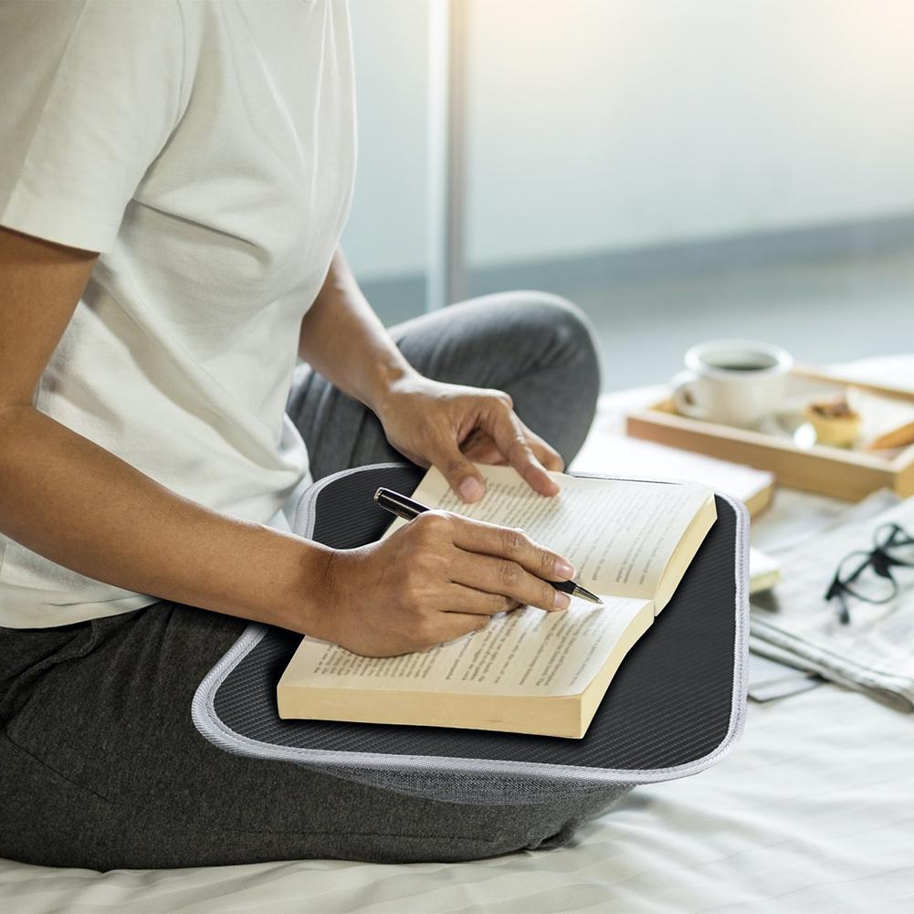 Laptop Lap Desk with Soft Pillow Cushion Multifunctional Laptop Desk Writing Padded Tray for Work Game