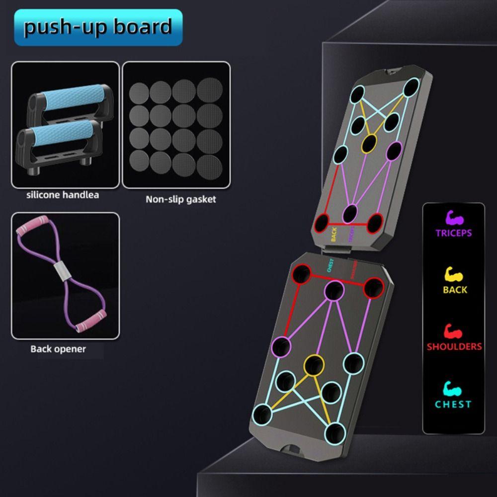 Multifunctional Home Exercise Equipment Foldable Push Up Bar Arm Traning Push-up Board  Push-up