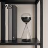Fint Timeglas Ornamenter, 15 Min Timer, Nordisk Minimalistisk Borosilikatglas Boligindretning, Kunstnerisk Skrivebordsgave