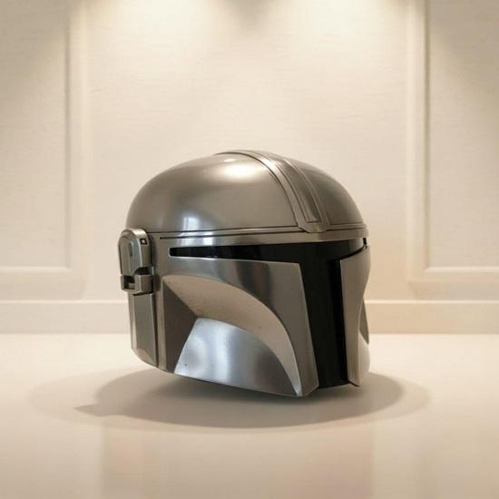 Ручная работа Стальной шлем Мандалорца Звездные Войны Косплей Носимый Взрослый Костюм, Средневековый Стиль Брони Охотника за Головами Реквизит для Хэллоуина, Декорация
