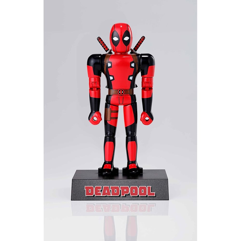 TAMASHII NATIONS Hero Series Deadpool Action Figure 100mm ABS Painted Articulated Collectible