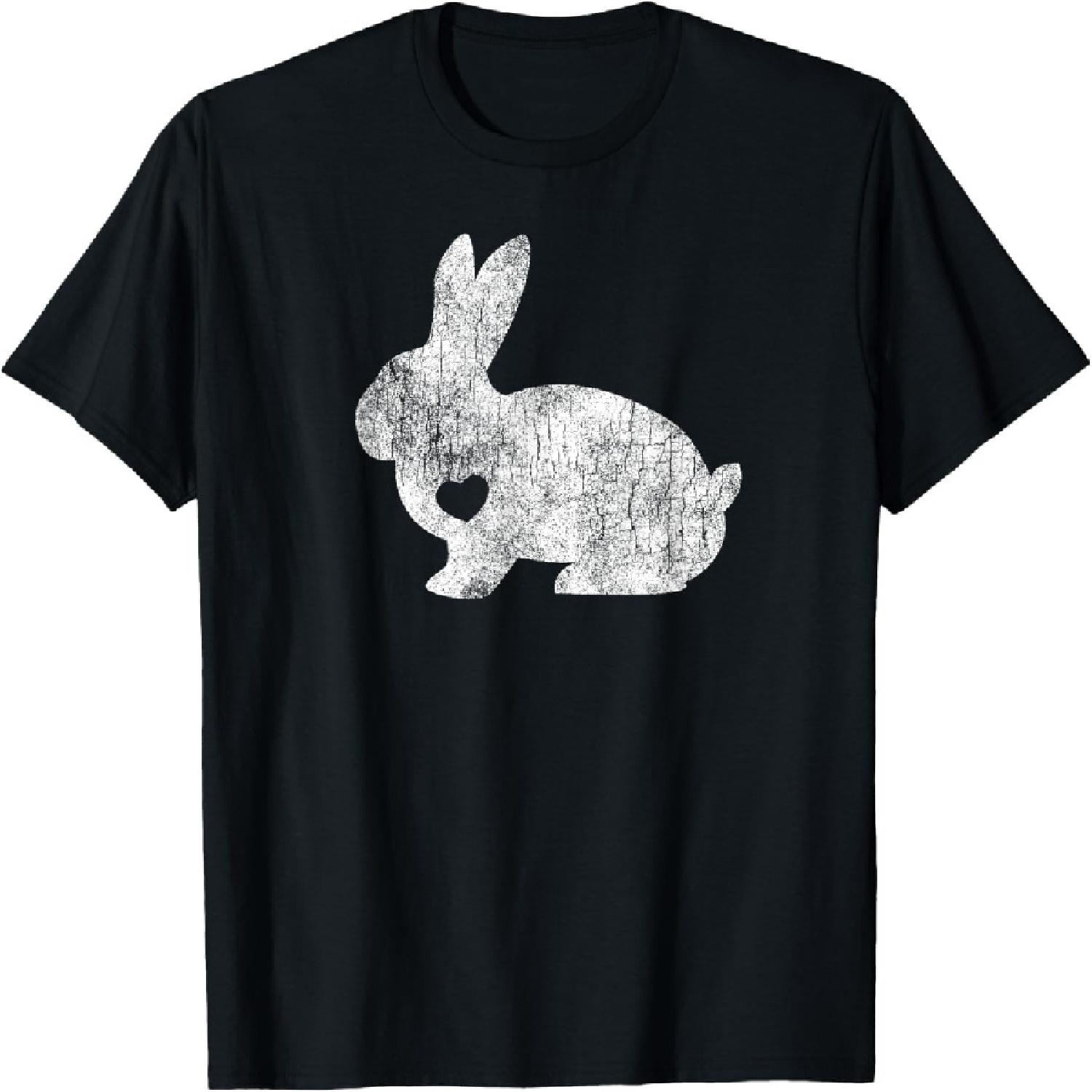 Love Bunny T-Shirt Rabbit Lover Animal Pet Owner Easter Gift T-Shirt S