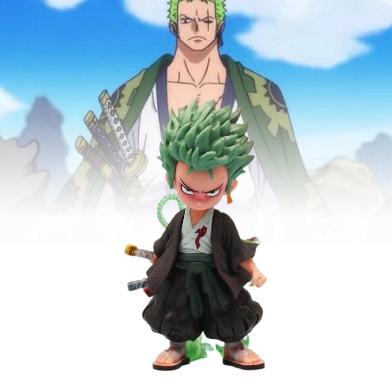 Stylish One Piece Zoro Sitting And Cowboy Ace Pvc Figure Model Ideal For Anime Lovers