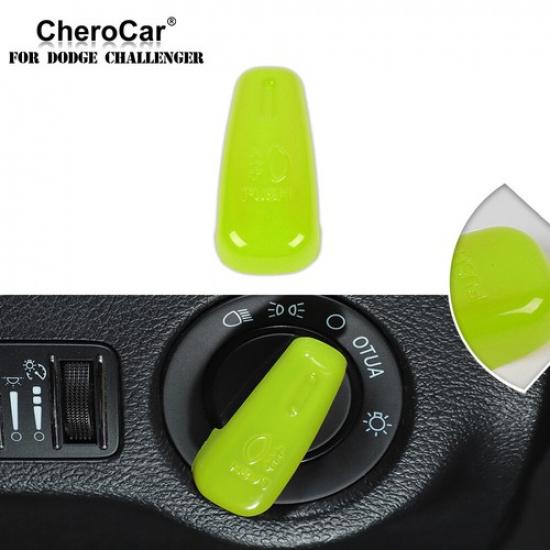 

Headlight Switch Decor Cover Trim For Dodge Durango/300C 2011+ Green Accessories