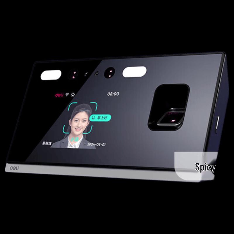 Deli D63W Fingerprint & Face Recognition Attendance Machine CN plug (adapter included)