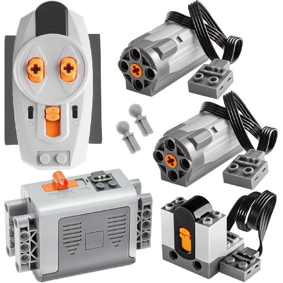 5 in 1 Power-Functions Motor-Set Compatible with Lego-technic-Motor STEM Building Block Toy for MOC Technic-Parts.